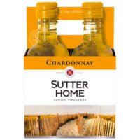 sutter home 187ml chard 4 pkt