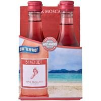 barefoot 187ml 4 pkt pink moscato