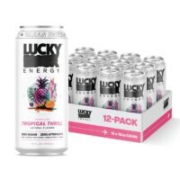 lucky energy 16 oz tropical